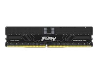 Kingston FURY Renegade Pro - DDR5 - sæt - 64 GB: 4 x 16 GB - DIMM 288-PIN - 4800 MT/s / PC5-38400 - CL36 - 1.1 V - registreret - on-die ECC - sort KF548R36RBK4-64