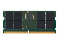 Kingston - DDR5 - modul - 16 GB - SO DIMM 262-PIN - 5600 MT/s / PC5-44800 - CL46 - 1.1 V - ikke bufferet - on-die ECC KCP556SS8-16
