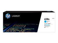 HP 658X - Høj kapacitet - cyan - original - LaserJet - tonerpatron (W2001X) - for Color LaserJet Enterprise M751dn, M751n W2001X