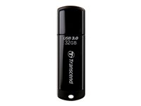 Transcend JetFlash 700 - USB flashdrive - 32 GB - USB 3.0 - sort TS32GJF700