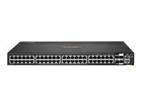 HPE Aruba 6200M 48G 4SFP+ TAA Switch - Switch - Max. Stacking Distance 10 km - L3 - Administreret - 48 x 10/100/1000 + 4 x 1 Gigabit/10 Gigabit SFP+ (uplink/stacking) - front og side til ryg - monterbar på stativ - BTO - TAA-kompatibel R8V10A