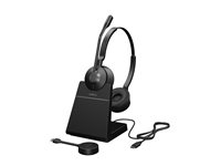 Jabra Engage 55 SE Stereo - Headset - på øret - DECT - trådløs - USB-C via DECT-adapter - UC-certificeret 9659-435-111
