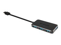 Transcend HUB2 - Hub - 4 x SuperSpeed USB 3.0 - desktop TS-HUB2K