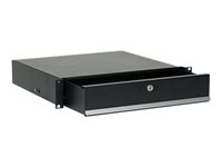 HPE Universal Locking Drawer - Rack-skuffe for lagring - grafit - 2U - for Rack 91XX; HPE 600, 800; Advanced Series Racks 42U 600; ProLiant ML110 G3; Rack 361591-B21
