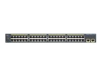 Cisco Catalyst 2960X-48LPD-L - Switch - Administreret - 48 x 10/100/1000 (PoE+) + 2 x SFP+ - desktop, monterbar på stativ - PoE+ (370 W) WS-C2960X-48LPD-L