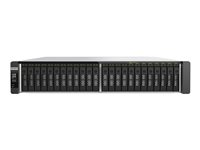 QNAP TDS-h2489FU R2 - NAS-server - 24 bays - rackversion - SATA-600 / NVMe - RAID JBOD, 0, 1, 10, 5, 50, 6, 60 - RAM 1 TB - 25 Gigabit Ethernet / 2.5 Gigabit Ethernet - iSCSI support - 2U TDS-H2489FU-R2-4314-1T