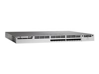 Cisco Catalyst 3850-16XS-S - Switch - L3 - Administreret - 12 x 1 Gigabit / 10 Gigabit SFP+ + 4 x 10 Gigabit SFP+ (uplink) - desktop, monterbar på stativ WS-C3850-16XS-S