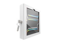 Compulocks iPad Pro M4 11" (2024), Apex Enclosure Core Stand - Monteringssæt (indelukke, stativ) - for tablet - låsbar - metalramme - hvid - skærmstørrelse: 11" - disk, vægmonterbar - for Apple 11-inch iPad Pro M4 Wi-Fi, M4 Wi-Fi + Cellular 111W11PAPX4W