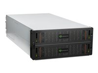 Seagate Exos X 5U84 - Solid state/harddisk array - 84 bays (SAS-3) - SAS 12Gb/s (ekstern) - rackversion - 5U D4766X000000DA-01