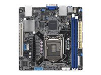 ASUS P12R-I - Bundkort - mini ITX - LGA1200 sokkel - C252 Chipset - USB 3.2 Gen 1 - 2 x Gigabit LAN - onboard grafik 90SB0A70-M0UAY0
