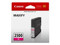 Canon PGI-2500M - 9.6 ml - magenta - original - blækbeholder - for MAXIFY iB4050, iB4150, MB5050, MB5150, MB5155, MB5350, MB5450, MB5455 9302B001
