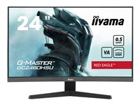 iiyama G-MASTER Red Eagle GC2480HSU-B1 - LED-skærm - kurvet - Full HD (1080p) - 24" - HDR GC2480HSU-B1