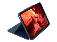 Logitech Rugged Combo 4 - Tastatur og folio-kasse - Apple Smart connector - QWERTY - Pan Nordic - marineblå - for Apple 10.9-inch iPad (10. generation); iPad A16 Wi-Fi, A16 Wi-Fi + Cellular 920-011196