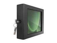 Compulocks Galaxy Tab Active 3/5 8" Apex Enclosure Tablet Printer Kiosk - Stativ - kioskstil - for printer/tablet - låsbar - højglansaluminium - sort - skærmstørrelse: 8" - disk, fritstående - for Samsung Galaxy Tab Active3, Tab Active5 PK0180GAPXB