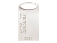 Transcend JetFlash 720 - USB flashdrive - 32 GB - USB 3.1 - sølv TS32GJF720S