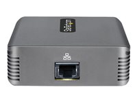 StarTech.com Thunderbolt 3 to Ethernet Adapter, 10GbE, Multi-Gigabit, Thunderbolt 3 to RJ45 Network Adapter, 10GBASE-T/5-2.5GBASE-T NIC, TB3/TB4 10G Network Adapter w/ TB3-Certified Cable, TB3 10GbE, Win/Mac (TB310G2) - Netværksadapter - Thunderbolt 3 - 1/2.5/5/10GBase-T x 1 - space grey TB310G2