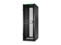 APC NetShelter SX - Rack kabinet - 2258 H x 750W x 1200D mm, med Sides - gulvstående - sort - 48U - 19" - TAA-kompatibel AR3347B2