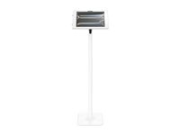Compulocks - Monteringssæt (stativ, indelukke) - for tablet - låsbar - højglansaluminium - hvid - skærmstørrelse: 13" - gulvstående - for Apple 13-inch iPad Pro (M4) 150W13PAPX4W