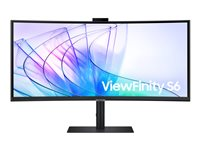 Samsung ViewFinity S6 S34C652VEU - S65VC Series - LED-skærm - kurvet - 34" - HDR LS34C652VEUXXE