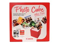 Canon PG-540/CL-541 Photo Value Pack - Skinnende - 0.27 mm - 2 pakker - farve (cyan, magenta, gul), pigmenteret sort - original - boks - blækbeholder / papirsæt - for PIXMA MG3250, MG3550, MG3650, MG4250, MX395, MX455, MX475, MX525, MX535, TS5150, TS5151 5225B012