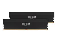 Crucial Pro - Overclocking Edition - DDR5 - sæt - 32 GB: 2 x 16 GB - DIMM 288-PIN - 3000 MHz / PC5-48000 - CL36 - 1.35 V - ikke bufferet - sort CP2K16G60C36U5B