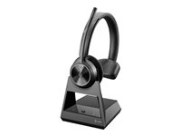 HP Poly Savi 7310-M Office - Savi 7300 series - headset - på øret - DECT - trådløs - sort - Certified for Microsoft Teams 8D3K7AA#ABB