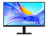Samsung ViewFinity S8 S27D804UEU - S80UD Series - LED-skærm - 27" - HDR LS27D804UEUXXE