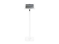Compulocks - Stativ sæt - eksponeret front/bagsidekamera og sensorer - for tablet - låsbar - højglansaluminium - hvid - gulvstående, fritstående - for Apple 11-inch iPad Pro (M4) 150W11PAPX4W
