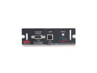 APC Legacy Communications SmartSlot Card - Adapter for fjernadministration - SmartSlot - USB, seriel - sort - for Smart-UPS 1000, 2200, 3000; Smart-UPS RT 3000, 5000; Smart-UPS X 1000, 1500, 2000, 3000 AP9620