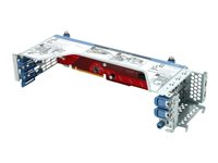 HPE 2SFF SAS/SATA 12G Basic Carrier x16 Slot 3 Primary/Secondary Riser Kit - Udvidelseskort - for ProLiant DL380 Gen10 Plus, DL380 Gen10 Plus Network Choice P26920-B21