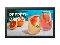 Samsung QB13C - 13" Diagonal klasse LED-bagbelyst LCD paneldisplay - digital skiltning - Tizen OS - 1080p 1920 x 1080 - sort LH13QBCEBGBXEN