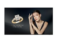 Samsung QH115FX - 115" Diagonal klasse (114.5" til at se) - QHFX Series LED-bagbelyst LCD paneldisplay - QLED - digital skiltning - Tizen Enterprise - 4K UHD (2160p) 3840 x 2160 - Quantum Mini LED Pro - titansort LH115QHFEBGXEN