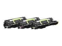 Lexmark - 3 pakker - gul, cyan, magenta - original - developer-kit LCCP, LRP - for Lexmark CS820, CS827, CX820, CX825, CX827, CX860, XC6152, XC6153, XC8160, XC8163 72K0DV0