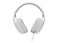 Logitech Zone Vibe 100 - Headset - fuld størrelse - Bluetooth - trådløs - off-white 981-001219