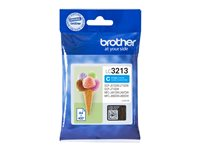 Brother LC3213C - Højtydende - cyan - original - blækpatron - for Brother DCP-J772DW, DCP-J774DW, MFC-J890DN, MFC-J890DW, MFC-J890DWN, MFC-J895DW LC3213C
