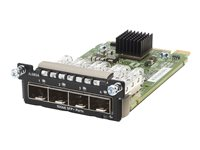 HPE Aruba - Ekspansionsmodul - 10 Gigabit SFP+ x 4 - for HPE Aruba 2930M 24, 3810M 16SFP+, 3810M 24G, 3810M 48G JL083A