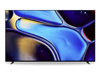 Sony Bravia 8 Professional Displays FWD-65XR80 - 65" Diagonal klasse (64.5" til at se) OLED TV - digital skiltning - Smart TV - Google TV - 4K UHD (2160p) 3840 x 2160 - HDR - rammeblink - mørk sølv, vibrationsfinish FWD-65XR80