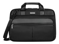 Targus Mobile Elite - Bæretaske til notebook - topilægning - 15.6" - 16" - sort TBT932GL