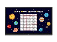 LG CreateBoard 86TR3DK-B - 86" Diagonal klasse TR3DK Series LED-bagbelyst LCD paneldisplay - uddannelse/virksomhed - med berøringsskærm (multi-berøring) - Android - 4K UHD (2160p) 3840 x 2160 - Direct LED - sort 86TR3DK-B.YUEQ