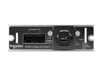 APC Network Management Card - adapter for fjernadministration - SmartSlot - 10/100 Ethernet x 2 + tør kontakt AP9614