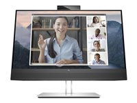 HP E24mv G4 Conferencing Monitor - E-Series - LED-skærm - Full HD (1080p) - 24" 169L0AA#ABB