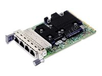 Broadcom 57454 - Customer Kit - netværksadapter - PCIe lavprofil - 10 Gigabit Ethernet x 4 - med Overtag garantien af Dell-systemet ELLER et års hardware-garanti 540-BDLI