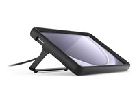 Compulocks Galaxy Tab A9 8.7" Secured Kickstand - Støddæmper til tablet - støtteben - gummi - sort - for Samsung Galaxy Tab A9 870KS01KL