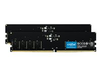 Crucial - DDR5 - sæt - 32 GB: 2 x 16 GB - DIMM 288-PIN - 2800 MHz / PC5-44800 - CL46 - 1.1 V - ikke bufferet CT2K16G56C46U5