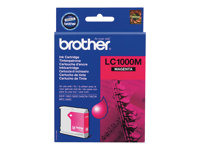 Brother LC1000M - Magenta - original - blækpatron - for Brother DCP-350, 353, 357, 560, 750, 770, MFC-3360, 465, 5460, 5860, 660, 680, 845, 885 LC1000M