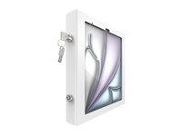 Compulocks iPad Air M2 & M3 13", Apex Enclosure Rolling Cart - Rise Freedom White - Monteringssæt (indelukke, vognstander) - for tablet - låsbar - medicinsk - højglansaluminium - hvid - skærmstørrelse: 13" - for Apple 13-inch iPad Air M2 Wi-Fi, M2 Wi-Fi + Cellular MCRSTDW13APXW