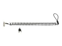 Kensington Slim NanoSaver 2.0 Portable Keyed Laptop Lock - Sikkerhedskabelslås - 1.8 m K65025WW
