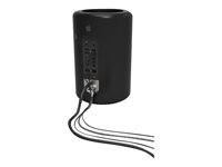 Compulocks Apple Mac Pro Locking Bracket and Keyed Cable Lock - Black - Sikkerhedsbeslag - sort CL12MPL