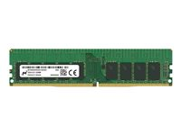 Micron - DDR4 - modul - 16 GB - DIMM 288-PIN - 3200 MHz / PC4-25600 - CL22 - 1.2 V - ikke bufferet - ECC MTA18ASF2G72AZ-3G2R1R