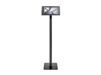 Compulocks - Stativ sæt - eksponeret front/bagsidekamera og sensorer - for tablet - låsbar - højglansaluminium - sort - skærmstørrelse: 11" - gulvstående - for Apple 11-inch iPad Air (M2, M3) 150B11APXB